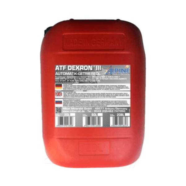 ALPINE ATF DEXRON III - 20LTR
