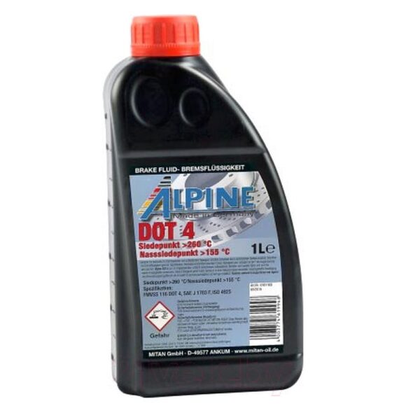 ALPINE BRAKE FLUID DOT4 - 1LTR