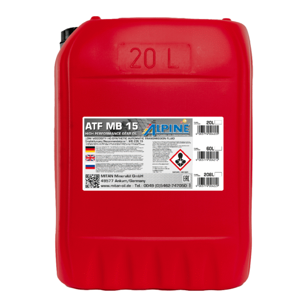 ALPINE ATF MB 15 - 20LTR